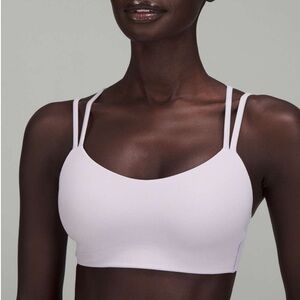 Lululemon like a cloud bra - faint lavender